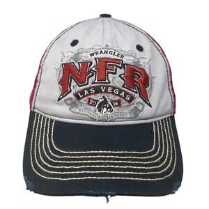 Wrangler NFR Las Vegas Strapback Baseball Cap Multicolor One Size Prorodeo Gear